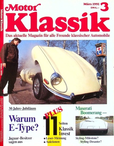 Deckblatt Motor Klassik (03/1991)